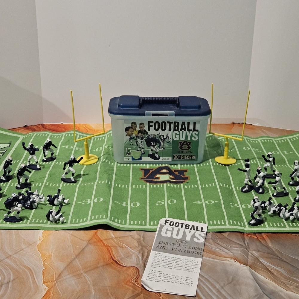 Auburn Tigers Football Guys Playset 26 Players Complete Set Kaskey Kids - Picture 10 of 16